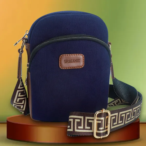 Blue_And_Tan_Canvas_Premium_Sling_Bag_For_Women