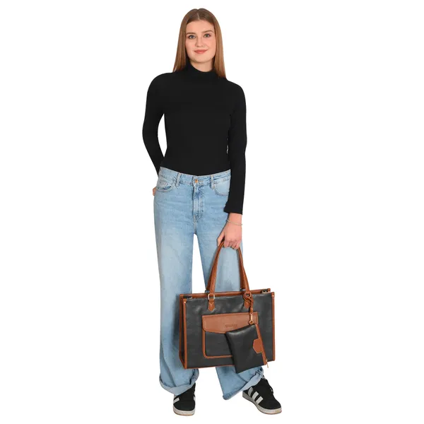 Black_And_Tan_Pu_Premium_Laptop_Tote_Bag_For_Women