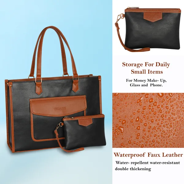 Black_And_Tan_Pu_Premium_Laptop_Tote_Bag_For_Women