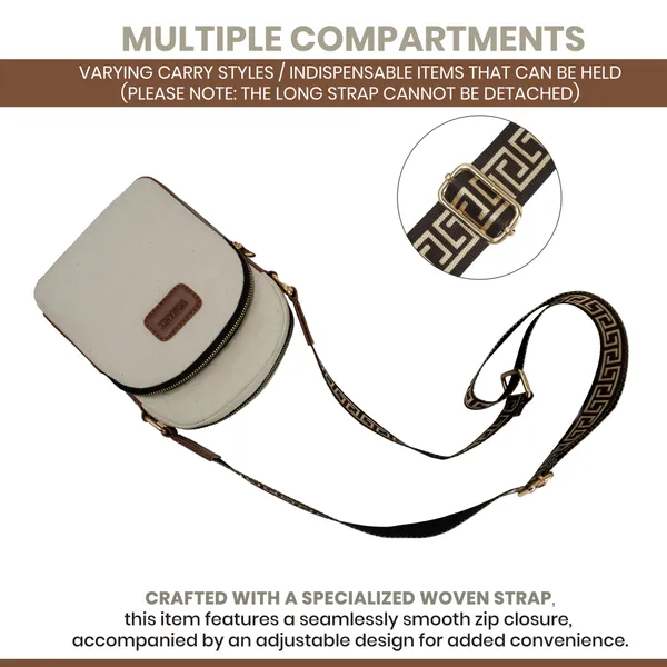Beige_And_Tan_Canvas_Premium_Sling_Bag_For_Women