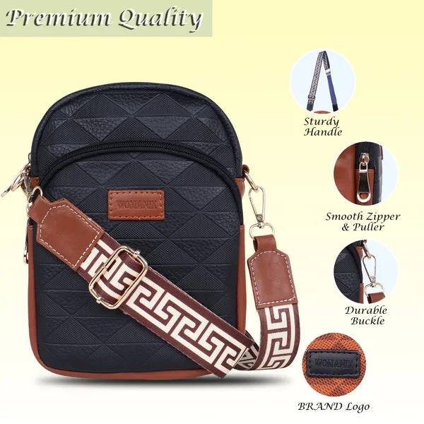 Black_And_Tan_Pu_Premium_Sling_Bag_For_Women