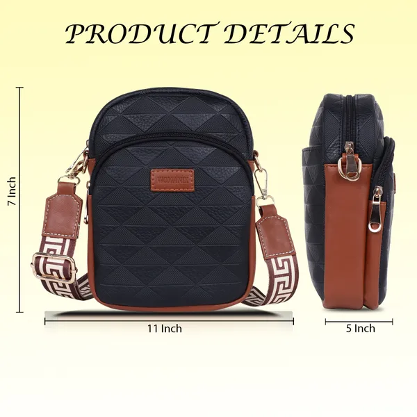 Black_And_Tan_Pu_Premium_Sling_Bag_For_Women