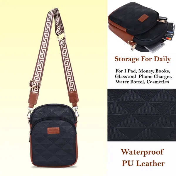 Black_And_Tan_Pu_Premium_Sling_Bag_For_Women