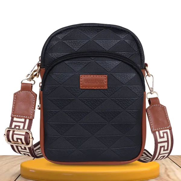 Black_And_Tan_Pu_Premium_Sling_Bag_For_Women