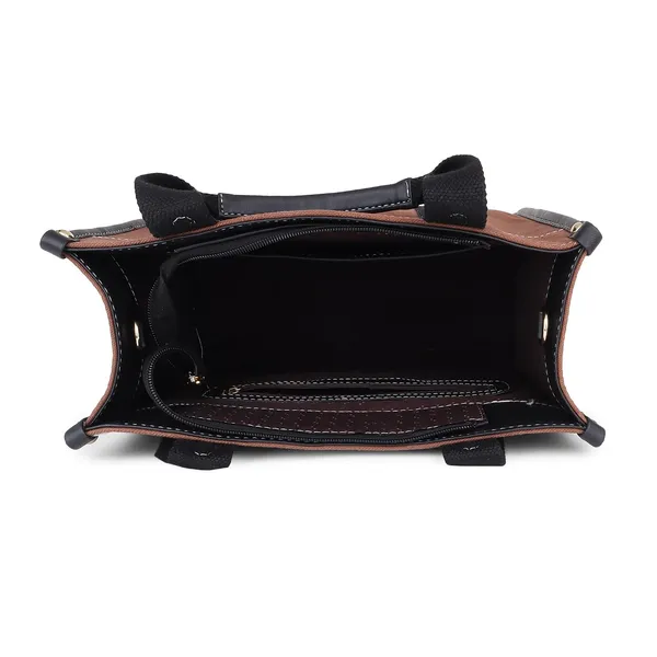 Brown_And_Tan_Canvas_Premium_Handbag_For_Women