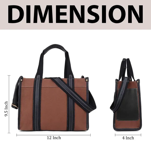 Brown_And_Tan_Canvas_Premium_Handbag_For_Women