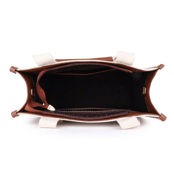 Beige_And_Tan_Canvas_Premium_Handbag_For_Women
