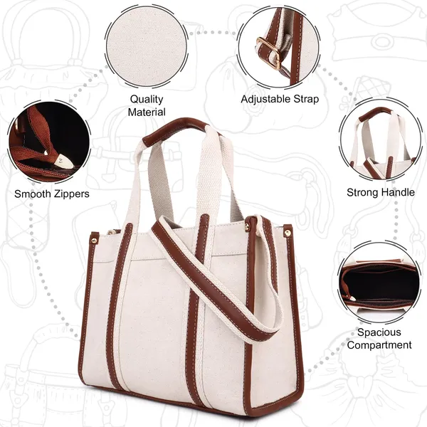 Beige_And_Tan_Canvas_Premium_Handbag_For_Women