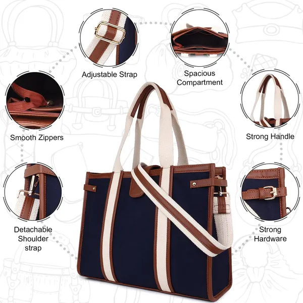 Blue_And_Tan_Canvas_Premium_Laptop_Tote_Bag_For_Women