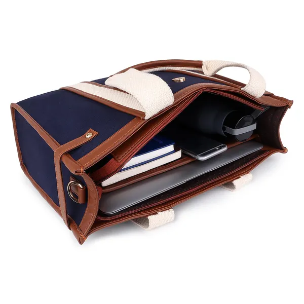 Blue_And_Tan_Canvas_Premium_Laptop_Tote_Bag_For_Women