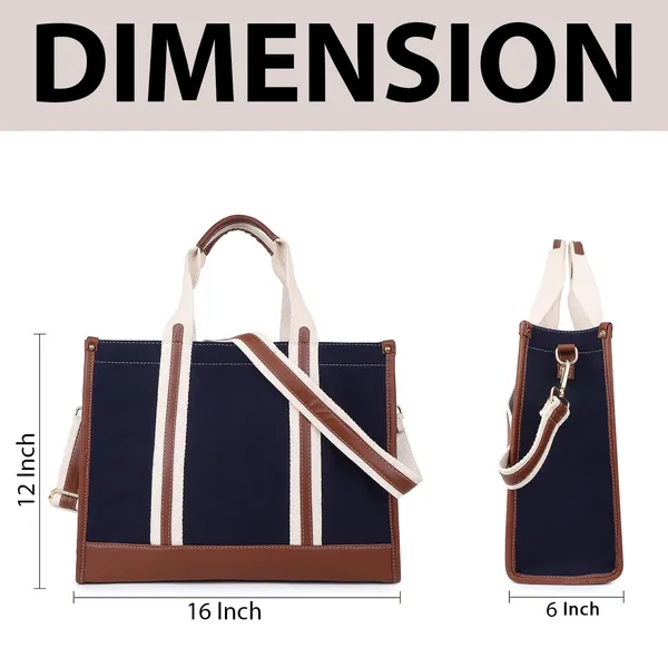Blue_And_Tan_Canvas_Premium_Laptop_Tote_Bag_For_Women