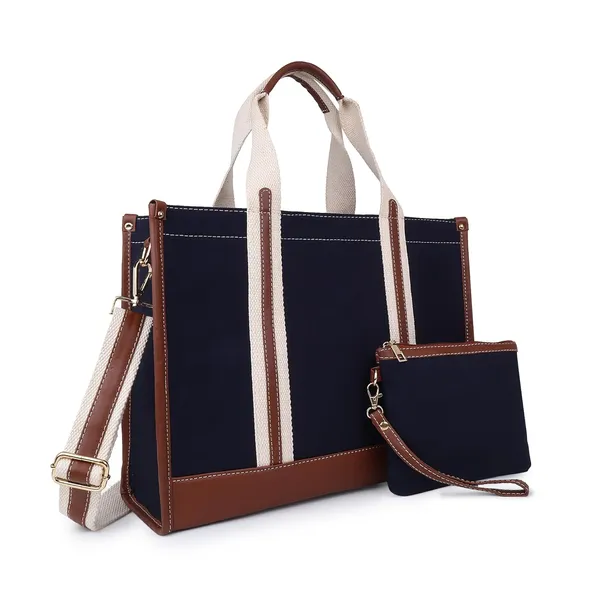 Blue_And_Tan_Canvas_Premium_Laptop_Tote_Bag_For_Women