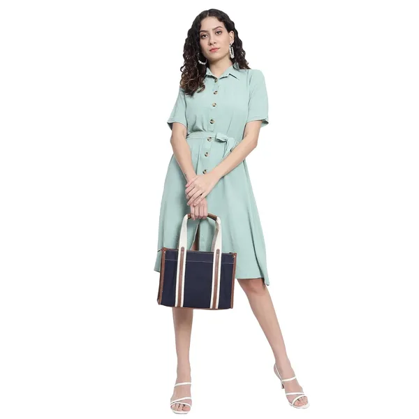 Blue_And_Tan_Canvas_Premium_Handbag_For_Women