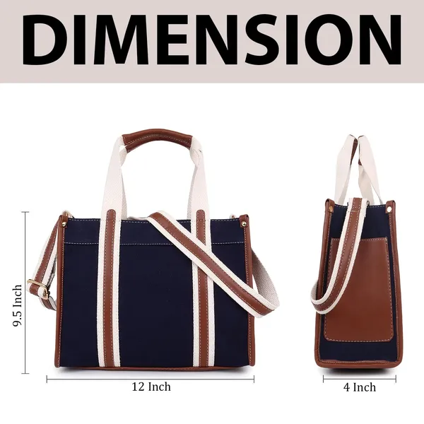 Blue_And_Tan_Canvas_Premium_Handbag_For_Women