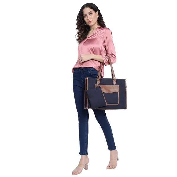 Blue_And_Tan_Canvas_Premium_Laptop_Tote_Bag_For_Women