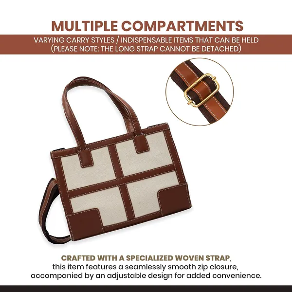Beige_And_Tan_Canvas_Premium_Handbag_For_Women