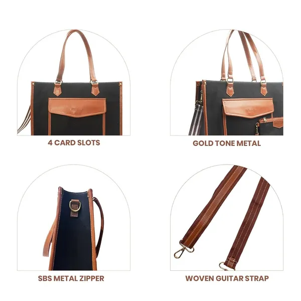 Black_And_Tan_Canvas_Premium_Laptop_Tote_Bag_For_Women