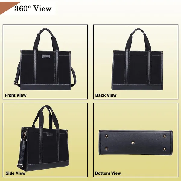 Black_Canvas_Premium_Laptop_Tote_Bag_For_Women