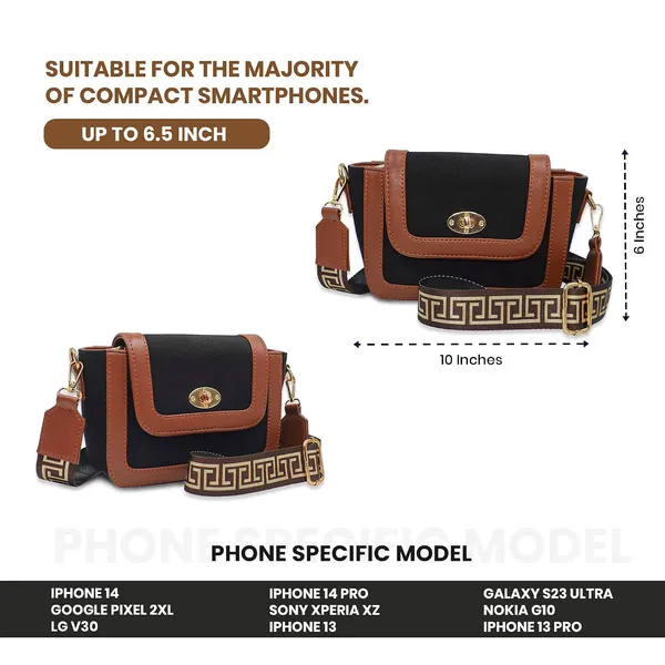 Black_And_Tan_Canvas_Premium_Sling_Bag_For_Women