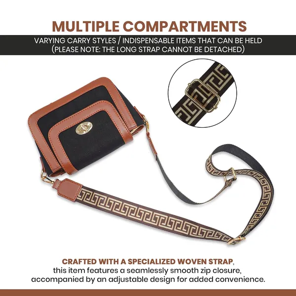 Black_And_Tan_Canvas_Premium_Sling_Bag_For_Women
