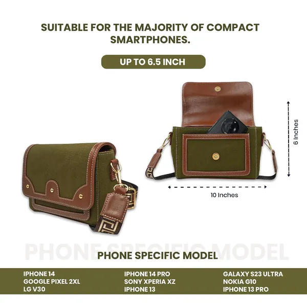 Green_And_Tan_Canvas_Premium_Sling_Bag_For_Women