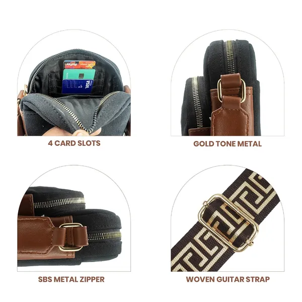 Black_And_Tan_Canvas_Premium_Sling_Bag_For_Women