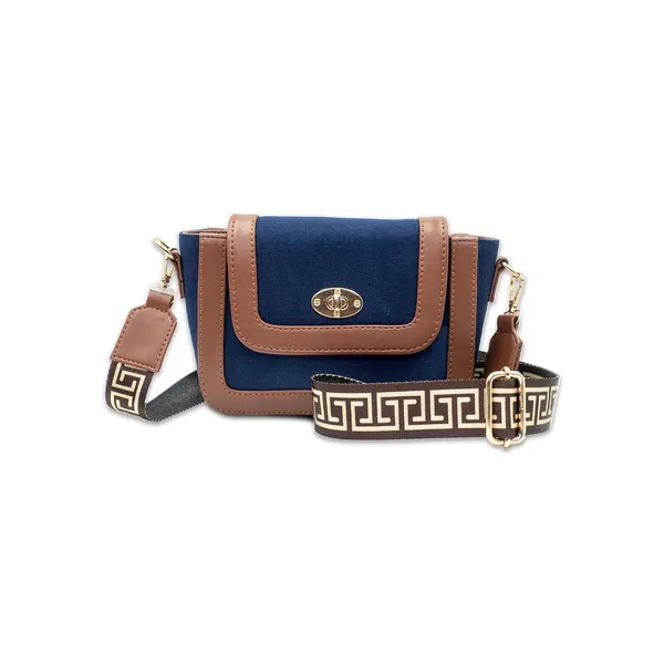 Blue_And_Tan_Canvas_Premium_Sling_Bag_For_Women