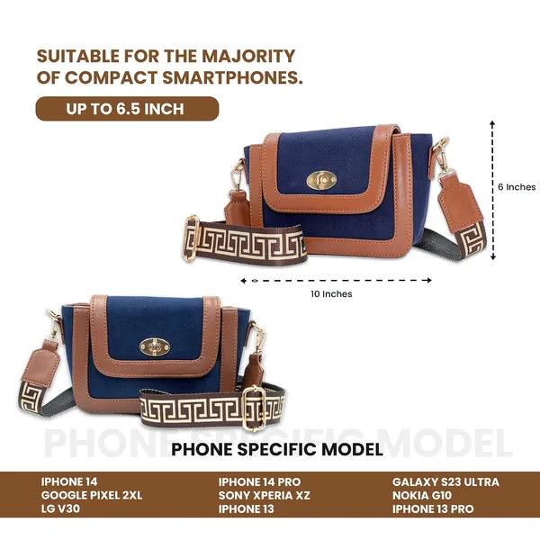 Blue_And_Tan_Canvas_Premium_Sling_Bag_For_Women