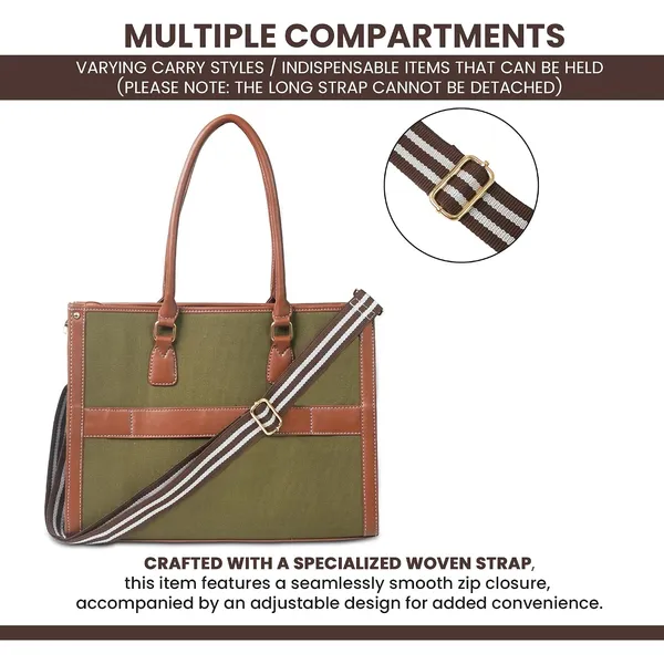 Green_And_Tan_Canvas_Premium_Laptop_Tote_Bag_For_Women