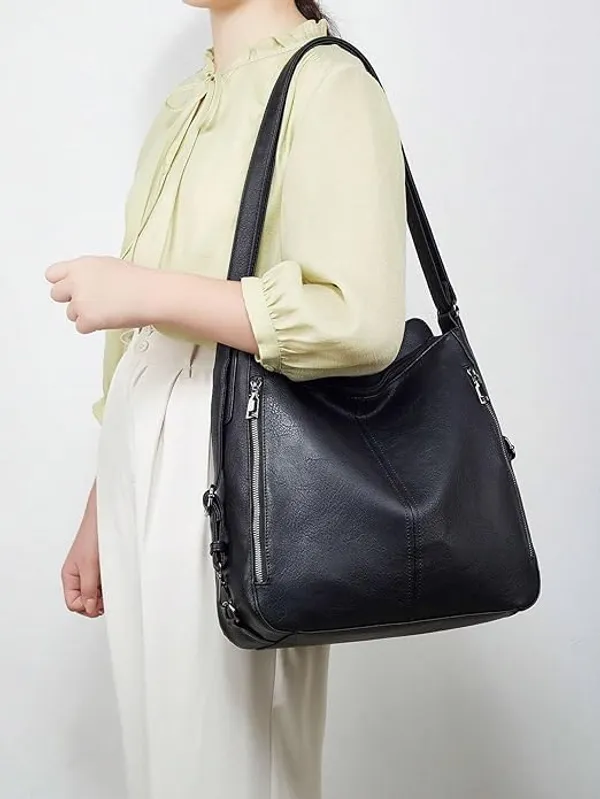 Black_Pu_Premium_Shoulder_Bag_For_Women