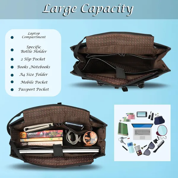 Black_Pu_Premium_Laptop_Tote_Bag_For_Women