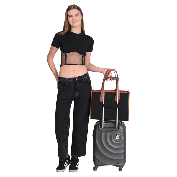 Black_And_Tan_Canvas_Premium_Laptop_Tote_Bag_For_Women