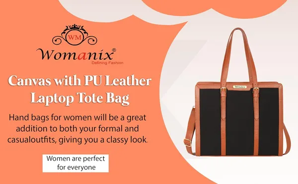 Black_And_Tan_Canvas_Premium_Laptop_Tote_Bag_For_Women