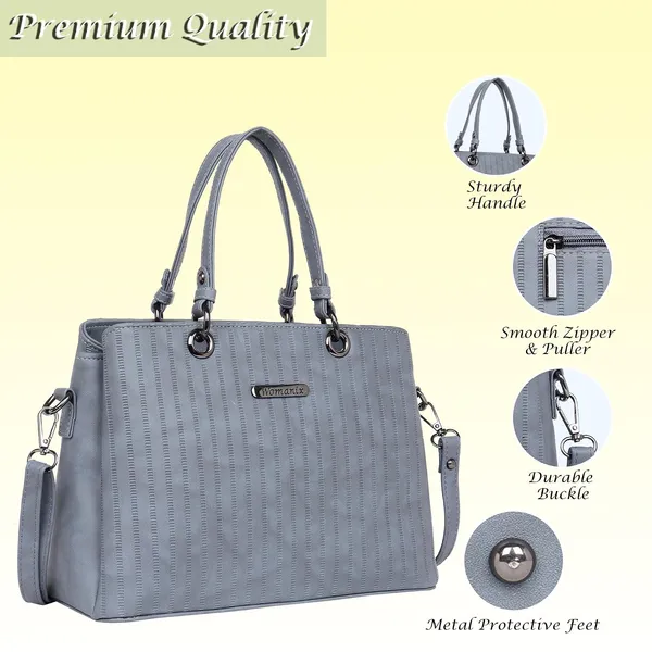 Grey_Pu_Premium_Handbag_For_Women