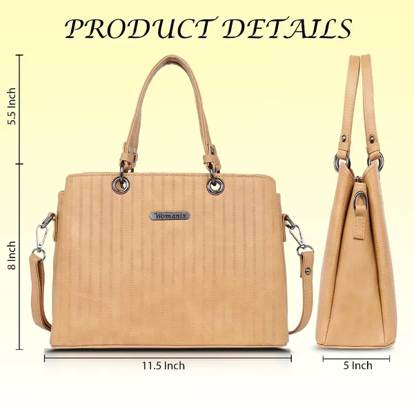 Yellow_Pu_Premium_Handbag_For_Women