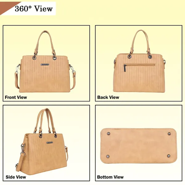 Yellow_Pu_Premium_Handbag_For_Women