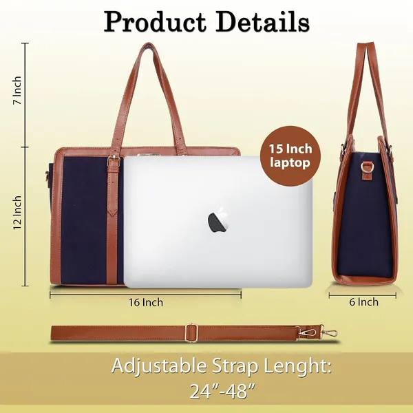 Blue_And_Tan_Canvas_Premium_Laptop_Tote_Bag_For_Women