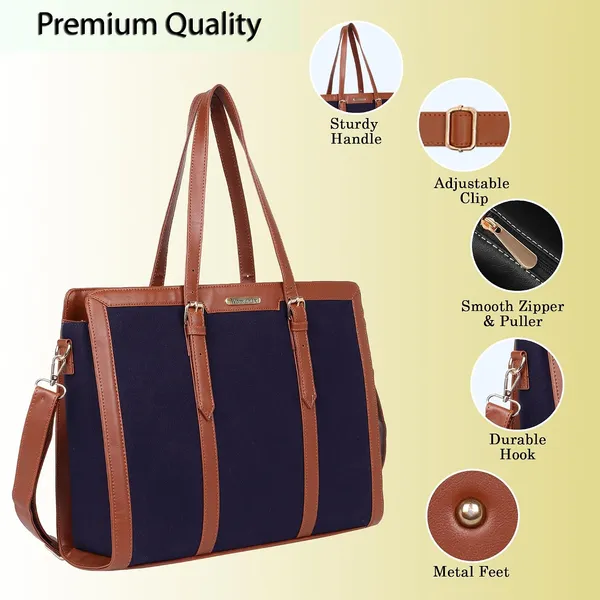 Blue_And_Tan_Canvas_Premium_Laptop_Tote_Bag_For_Women