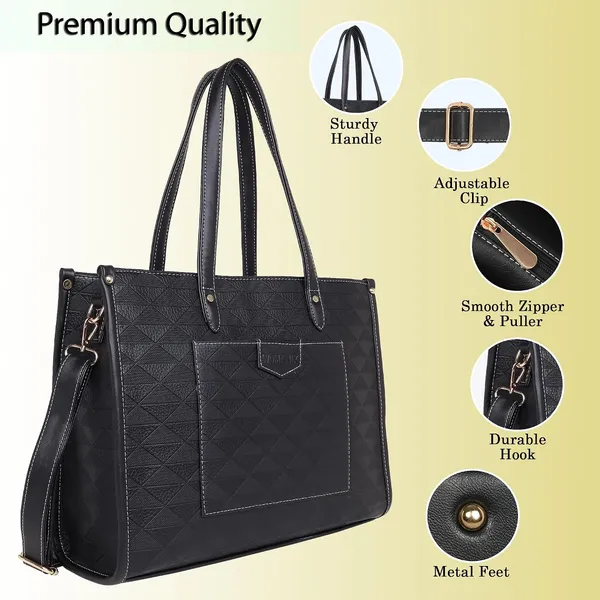 Black_Pu_Premium_Laptop_Tote_Bag_For_Women