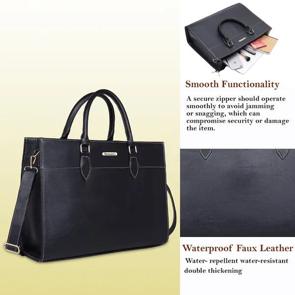 Black_Pu_Premium_Laptop_Tote_Bag_For_Women