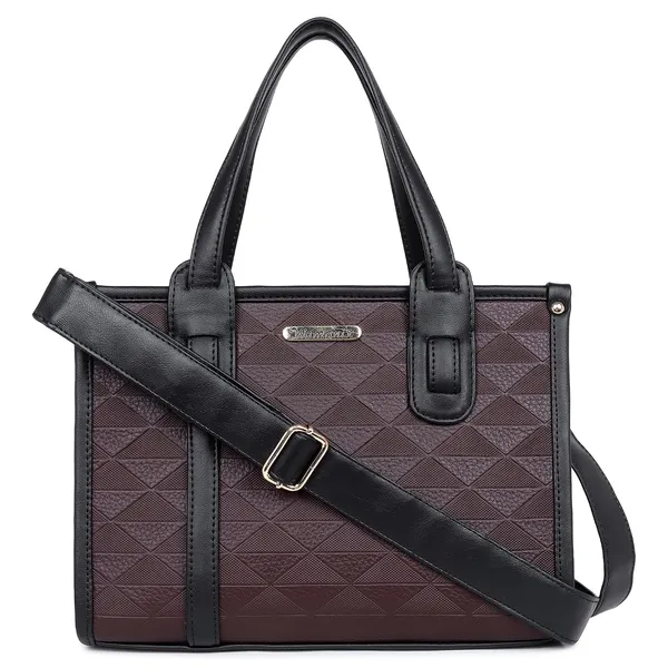 Brown_And_Black_Pu_Premium_Handbag_For_Women