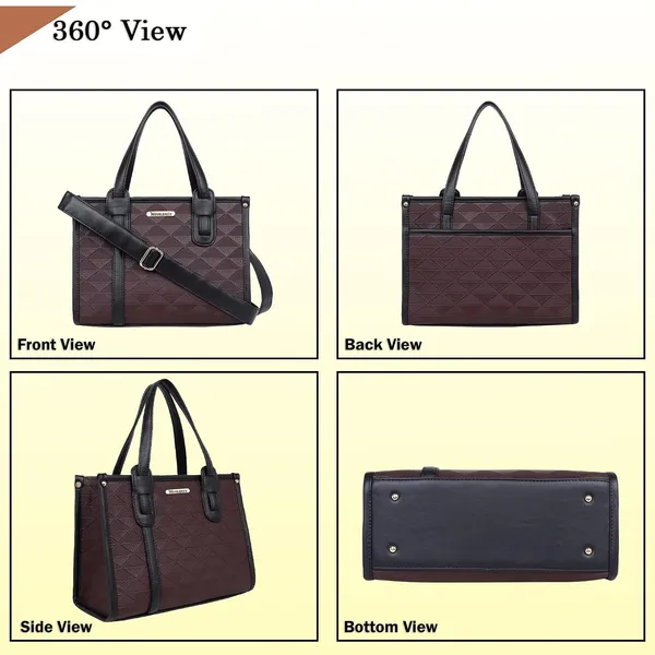 Brown_And_Black_Pu_Premium_Handbag_For_Women