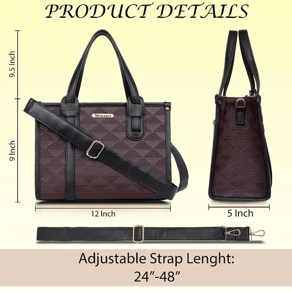 Brown_And_Black_Pu_Premium_Handbag_For_Women