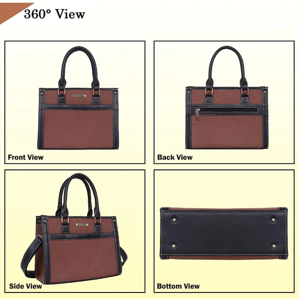 Brown_And_Black_Canvas_Premium_Handbag_For_Women