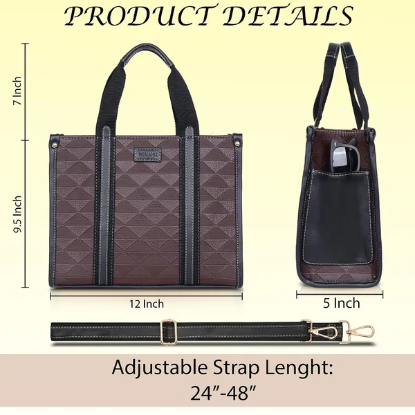 Brown_And_Black_Pu_Premium_Handbag_For_Women