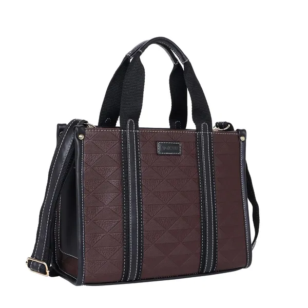 Brown_And_Black_Pu_Premium_Handbag_For_Women