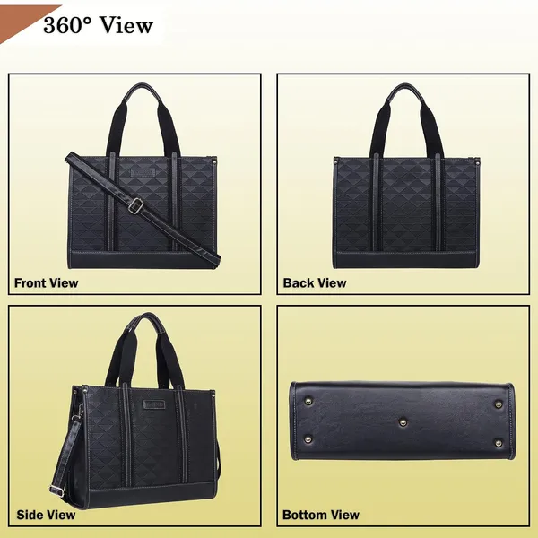 Black_Pu_Premium_Laptop_Tote_Bag_For_Women