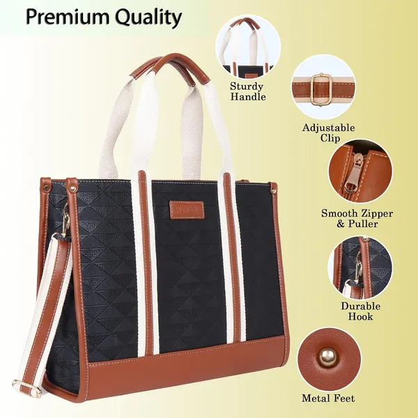 Black_And_Tan_Pu_Premium_Laptop_Tote_Bag_For_Women