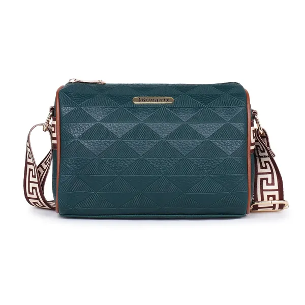 Blue_And_Tan_Pu_Premium_Sling_Bag_For_Women