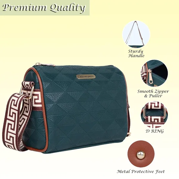 Blue_And_Tan_Pu_Premium_Sling_Bag_For_Women